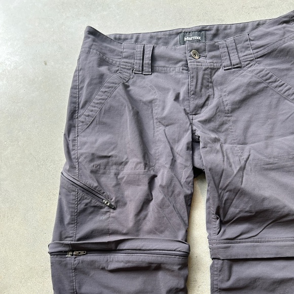 Marmot Gray Zip off Hiking Pants - Picture 2 of 6